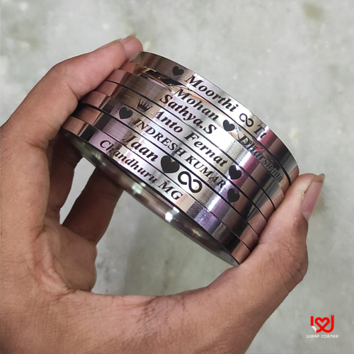 Men's Customized  Bracelet ( KADA) | Life Time Warranty