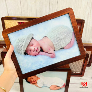 Personalized Wooden Money Box – ₹1 Lakh Savings Piggy Bank (8*12 inches)