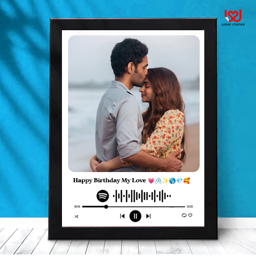 Personalized Spotify Frame – Turn Your Favorite Song into Art