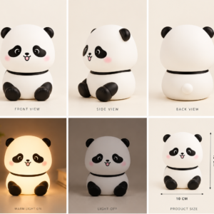 Mini Panda Light | Cute LED Lamp for Kids & Bedroom Decor